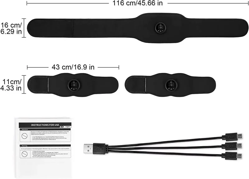 Electro Muscle Stimulation Abdominal Fitness Body Training Stimulator Waist Belt Shake Machine Abdominal Fitness Belt