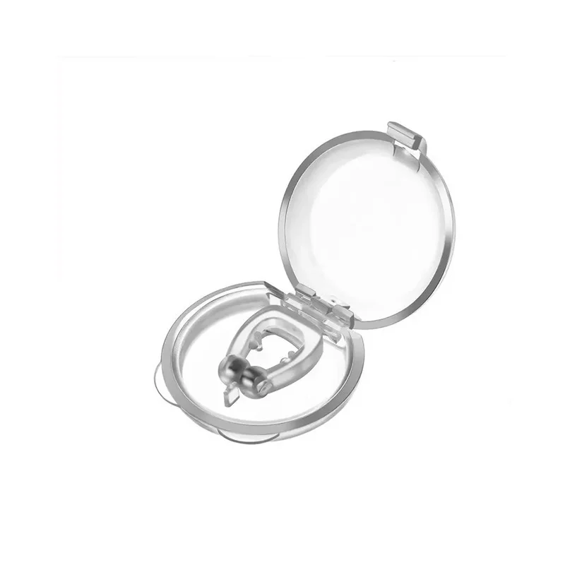 Prevent Snoring Silicone Anti Snore Nose Clip,Magnetic Nose Clip,Anti Snoring Device Noseclip Healthy Sleep
