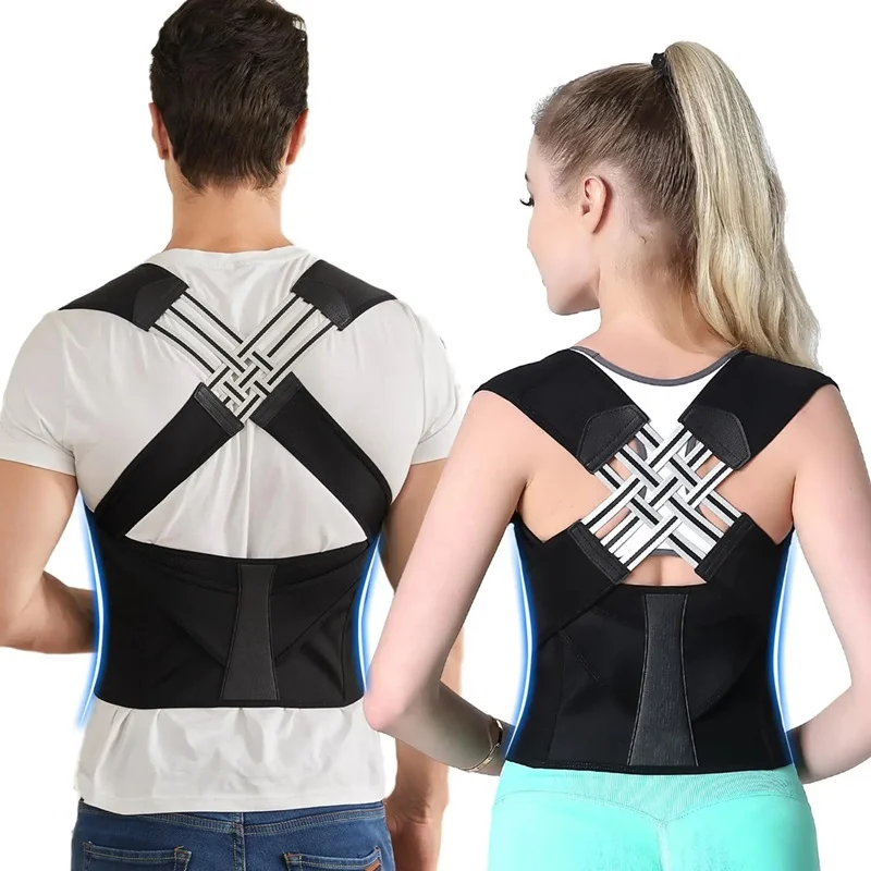 New Design Adjustable Breathable Neoprene Upper Back Support Posture Corrector