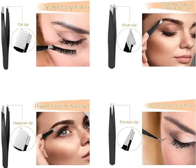 Beauty Eyebrow Tweezers Set