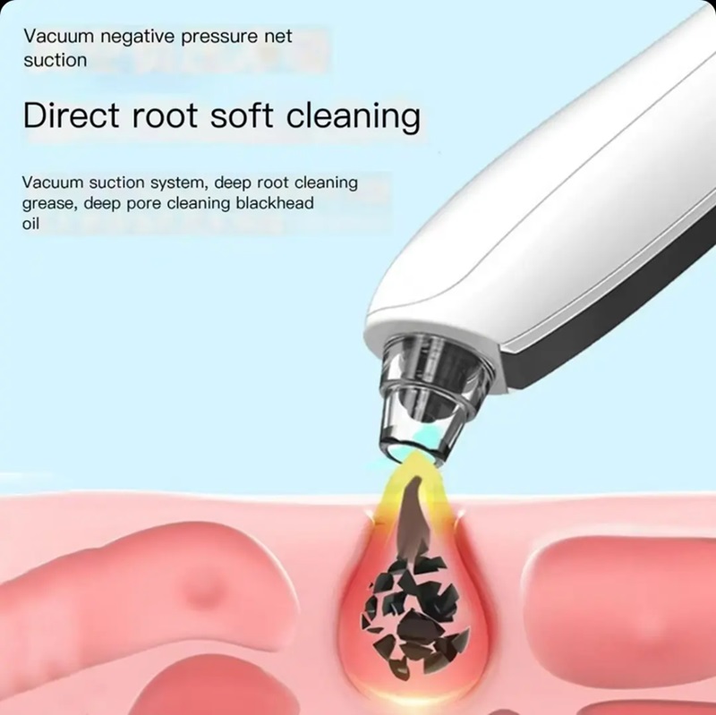 Rechargeable Visual Camera Suction Probes Facial Vacuum Electric Nose Face Pore Acne Deep Cleaner Cleansing Blackhead Remover