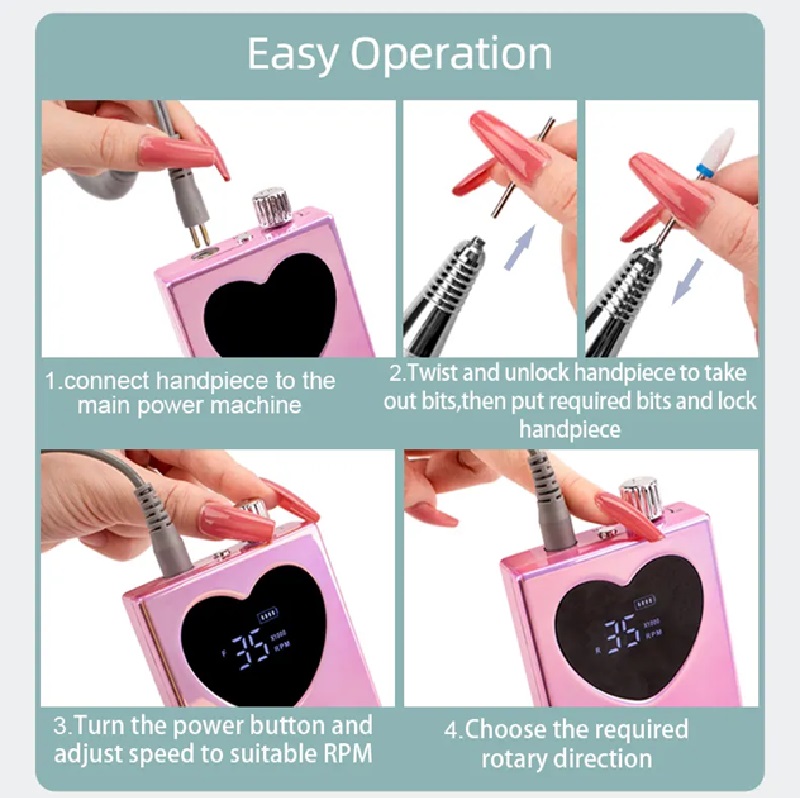 Cordless Nail Drill Machines