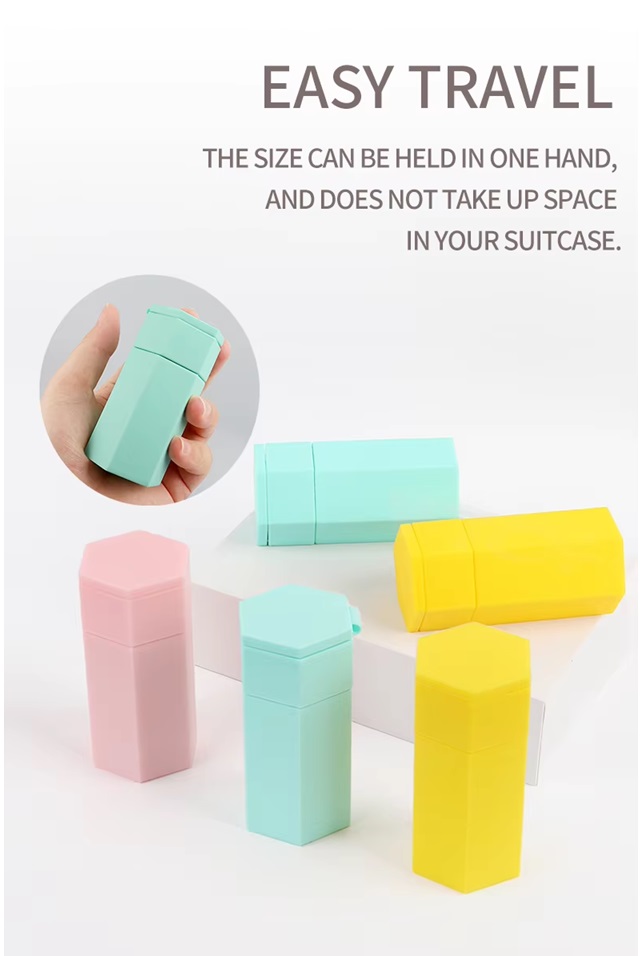 High Quality Cosmetics Flip Cap Hand Cream Soft Plastic Squeeze Bottle Cosmetic Packaging Container
