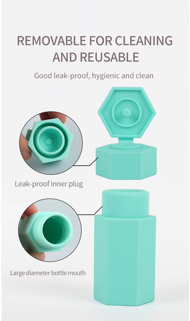 High Quality Cosmetics Flip Cap Hand Cream Soft Plastic Squeeze Bottle Cosmetic Packaging Container
