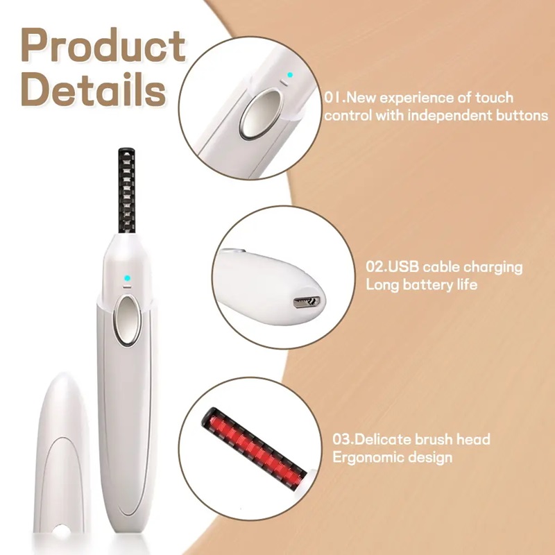Electric Heated Eyelash Curler
