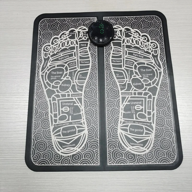 Hot Products Tens Massage Pad Feet Muscle Stimulator Massage Mat Electric Vibrating Ems Foot Massager