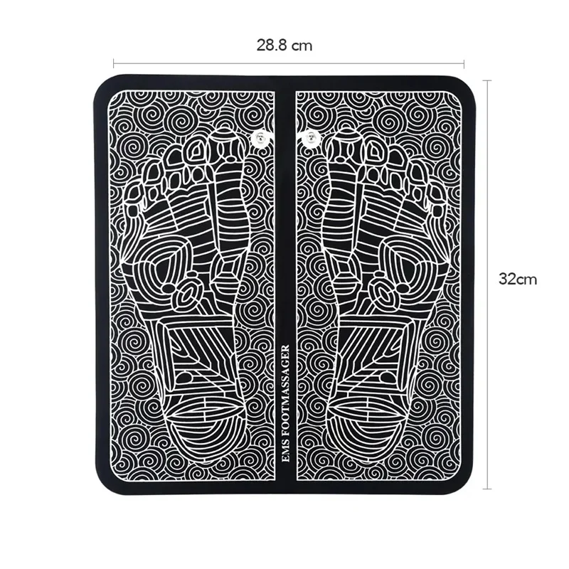 Hot Products Tens Massage Pad Feet Muscle Stimulator Massage Mat Electric Vibrating Ems Foot Massager