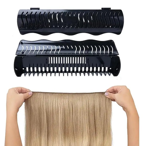 Hair Extension Holder Hanger Professional Hair Styling Tool and Extension Caddy for Washing