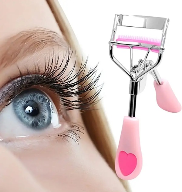 Eyelash Curler Stainless Steel with Brush Mascara False Eyelashes Accessory Best Professional Tool for Lashes Curls