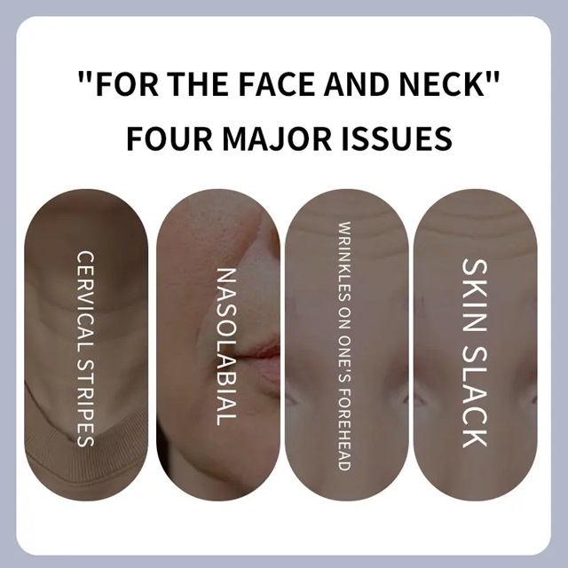 Markdown Sale China Face Neck Lifting Massager Vface Lifting Device Black Neck Facial Lifting Device
