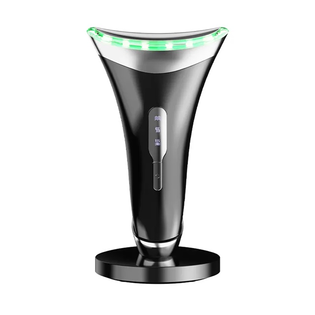 Markdown Sale China Face Neck Lifting Massager Vface Lifting Device Black Neck Facial Lifting Device