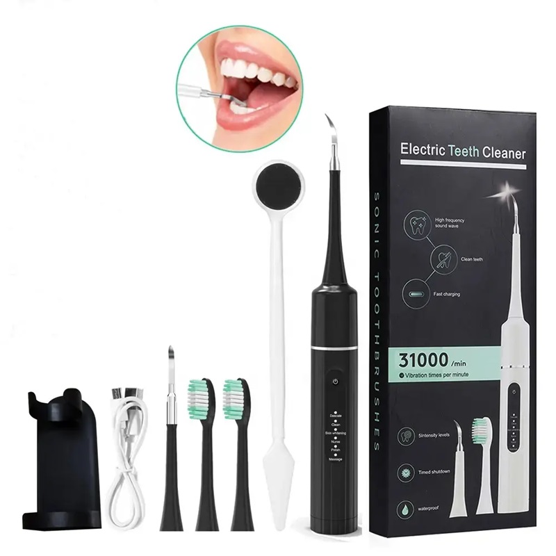 Electric Toothbrush With Water Flosser With 3 Modes Electric Toothbrush and Flosser Combo Portable for Travel and Home