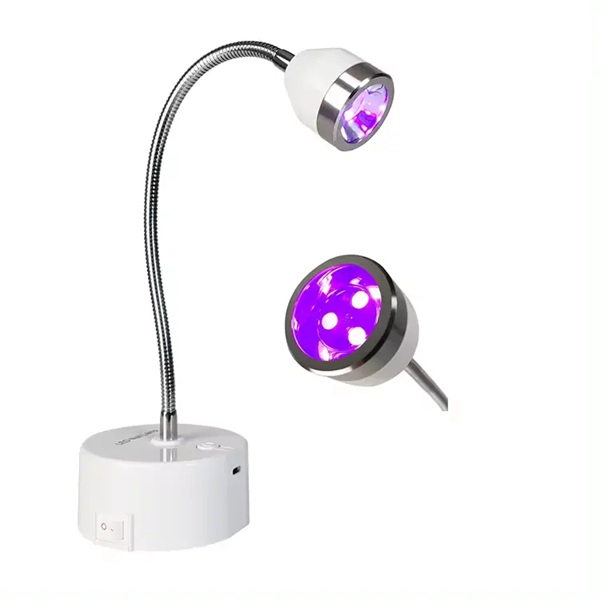 Gel Finger Tip Lamp Rechargeable Flashlight Adjustable Focus Lamp Uv Led Mini for Nail Tips