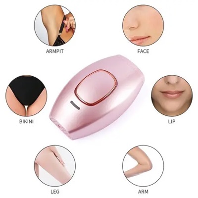 New Design Home Use Personal Facial Body Hair Removal Epilator Ipl Pulse Light Skin Rejuvenation Hair Removal Instrument
