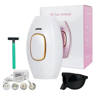New Design Home Use Personal Facial Body Hair Removal Epilator Ipl Pulse Light Skin Rejuvenation Hair Removal Instrument
