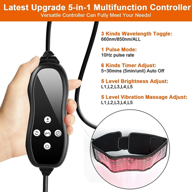 Pain Relief Red LED Therapy Light Animals Treatment Skin Beauty Products Handheld Light Therapy for Pets