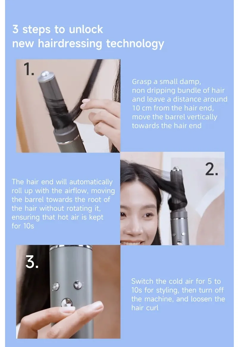 Hot Air Brush Set