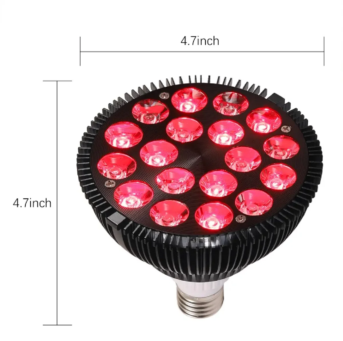 High Efficiency Red Light 54W 660Nm 850Nm Par38 Led Infrared Lamp for Body Therapy