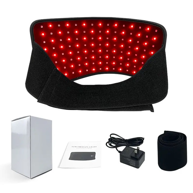 Customized logo Led Red Infrared Light Therapy Belt for Pain Relief and Home Use