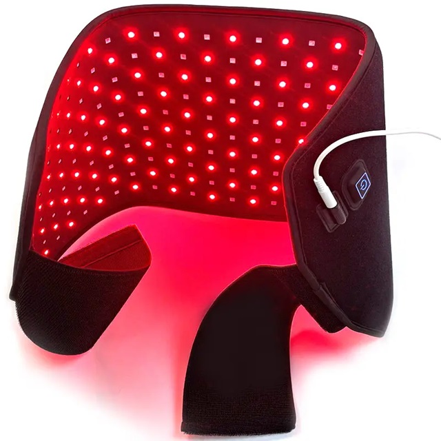 Customized logo Led Red Infrared Light Therapy Belt for Pain Relief and Home Use
