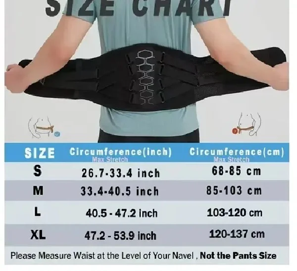 Medical Waist Belt Lumbar Lower Back Brace Working Waist Back Brace Lumbar Support Belt