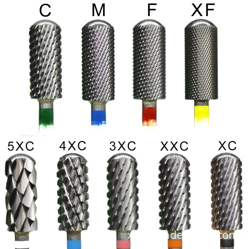 Brand Hot Sell High Quality Durable and Sturdy Friendly to Beginners Tungsten Carbide Nail Drill Bits C F M Xc 3Xc