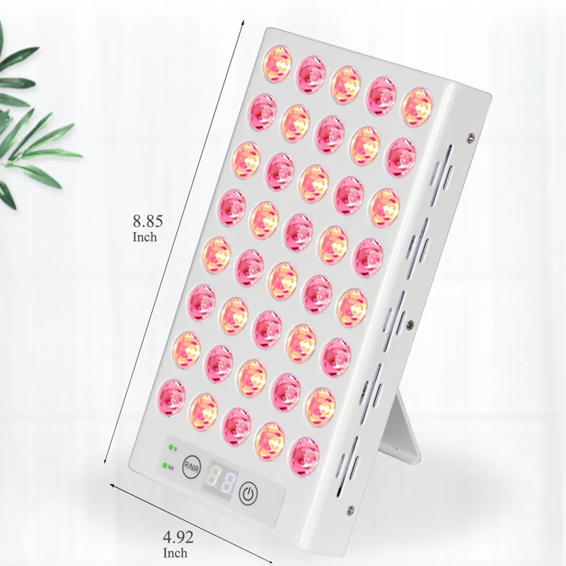 Portable Red Therapy Light Device 40Pcs 66W 850Nm 660Nm No Flicker Pain Relieve Health Care Desktop for Home Use

