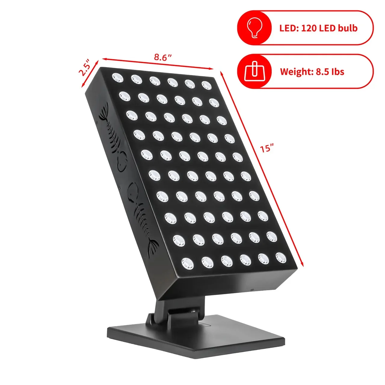 New Display Control Brightness Red Nir Timer Pdt Machine 300W Medical Grade Aging Muscle Recovery Red Light Therapy Face Device