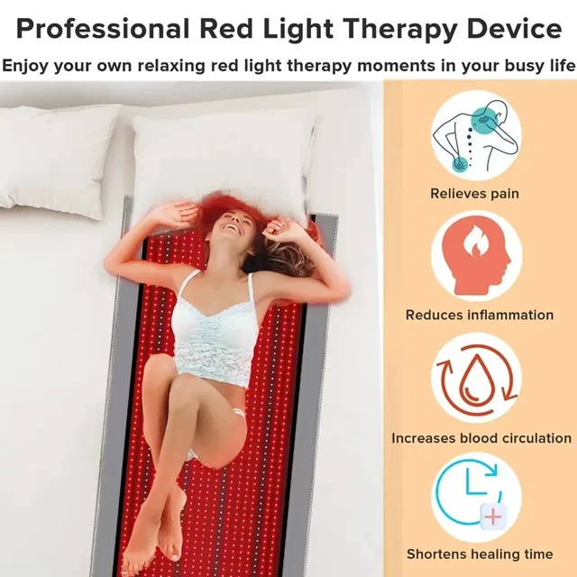 Hot Sell Red Light Therapy Mat Blanket for Full Body Slim Weight Loss