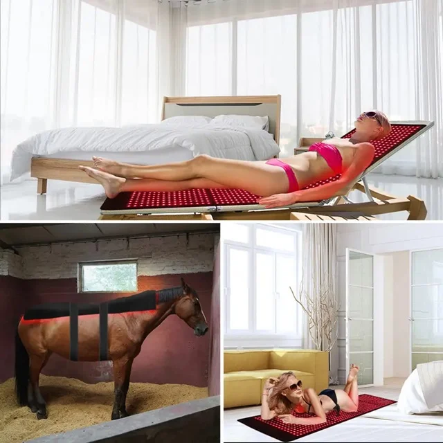 Hot Sell Red Light Therapy Mat Blanket for Full Body Slim Weight Loss