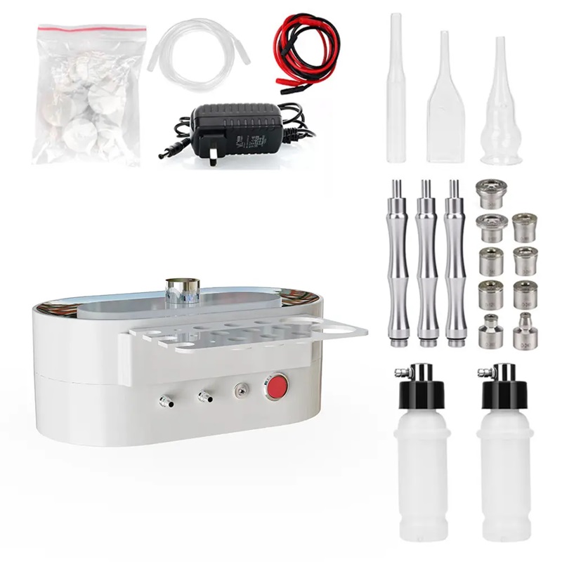 Skin Scrubber Suit Metal Mda Hidradermo Deep Cleaning Face Removal Blackhead Microdermabrasion Diamond Head Coating Beauty
